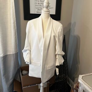 Bar III Women's White Blazer